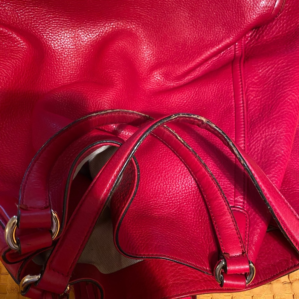 Gucci Soho tote red, large size - Picture 10 of 15